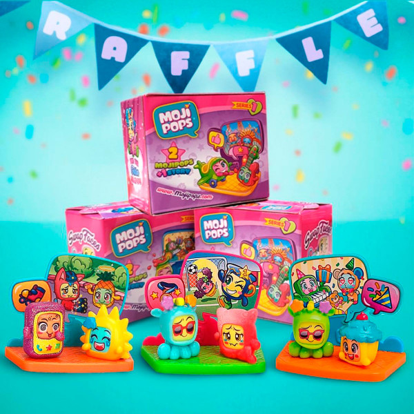 Фото - Набор игровых фигурок Moji Pops S1 – КОРОБОЧКА ПРИКЛЮЧЕНИЙ (2 фигурки, сцена)(PMP1D612IN00)