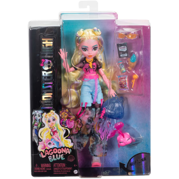 Фото - Кукла Monster High Лагуна Монстро-классика новое поколение (HXH75)