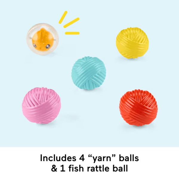 Фото - Игровой центр для малыша Fisher-Price Веселая башня с шариками (HTW92)