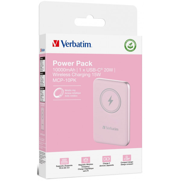 Фото - Батарея мобильная Verbatim PNK MCP-10PK