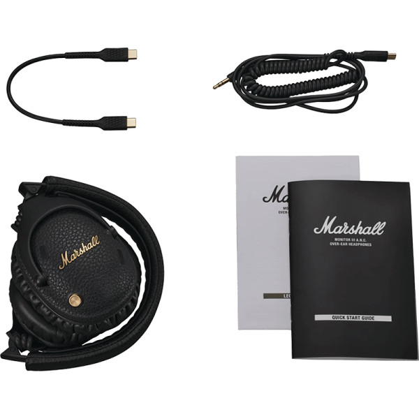 Фото - Наушники полноразмерные беспроводные Marshall Monitor III ANC Black (1006861)