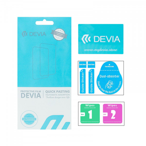 Фото - Защитная пленка для смартфона DEVIA for Xiaomi Poco X5 Pro (DV-XM-PCX5PFB)