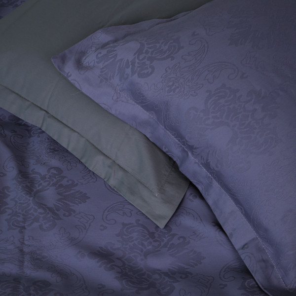 Фото - Комплект постельного белья MirSon King Size 220х240 см 6038 Polly Сатин Жакард (2200009023538)