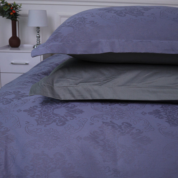 Фото - Комплект постельного белья MirSon King Size 220х240 см 6038 Polly Сатин Жакард (2200009023538)