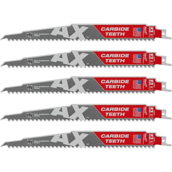 Фото - Полотно Milwaukee AX CARBIDE 230мм/5мм 5 шт. (48475526)