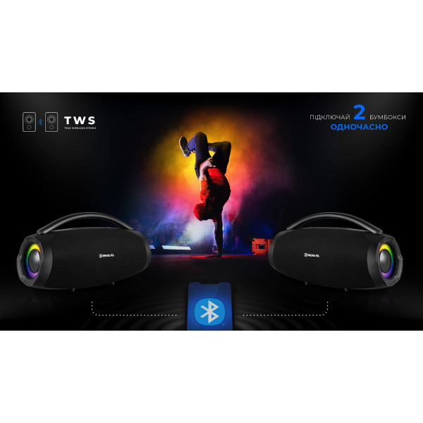Фото - Портативная акустика REAL-EL X-755 Black
