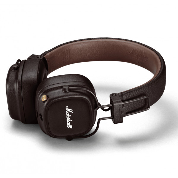 Фото - Уценка - Наушники накладные беспроводные Marshall Major IV Bluetooth Brown (1006127)