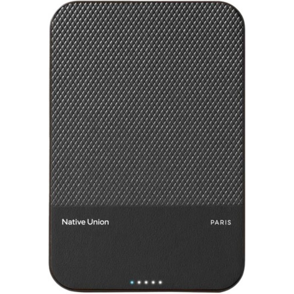 Фото - Батарея мобильная Native Union (Re) Classic Magnetic Power Bank 5 000mAh Black (PB-5KMS-BLK)