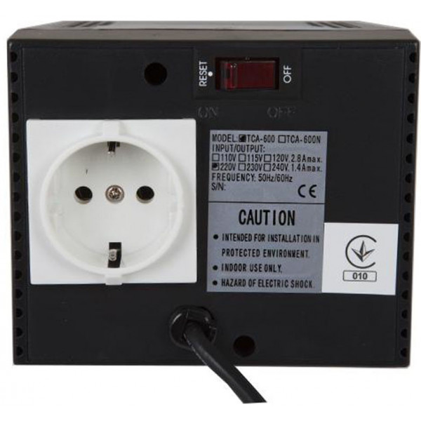 Фото - Стабилизатор напряжения Powercom TCA-600