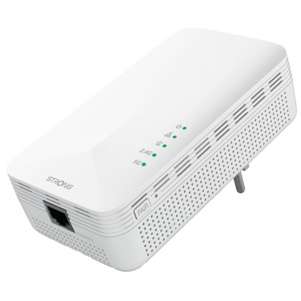 Фото - Усилитель беспроводного сигнала Strong Powerline WiFi 1000 DUO V2