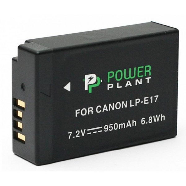 Фото - Аккумулятор для фотокамеры PowerPlant Canon LP-E17 950mAh (DV00DV1410)