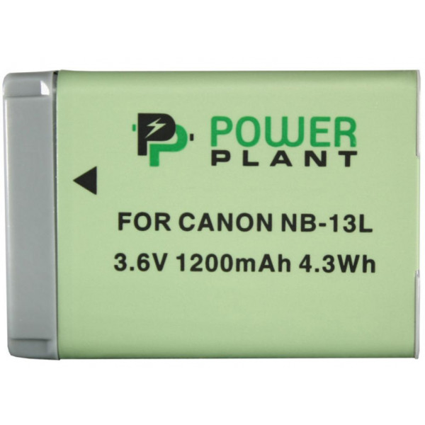 Фото - Аккумулятор для фотокамеры PowerPlant Canon NB-13L 1200mAh (DV00DV1403) Фото - Аккумулятор для фотокамеры PowerPlant Canon NB-13L 1200mAh (DV00DV1403)