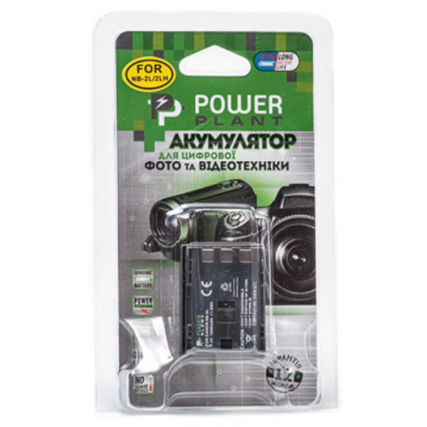 Фото - Аккумулятор для фотокамеры PowerPlant Canon NB-2LH, NB-2L 1600mAh (DV00DV1059)
