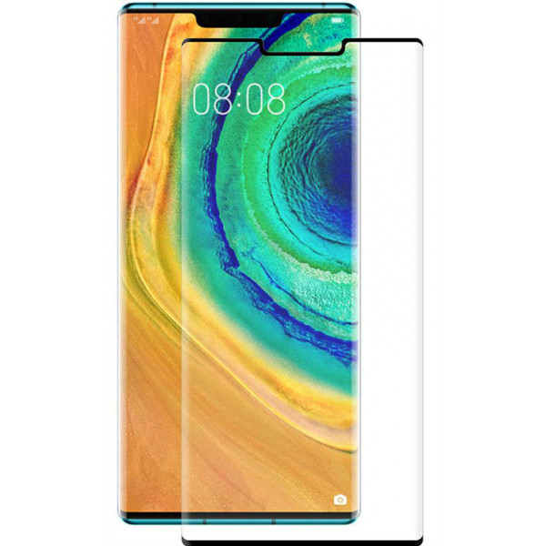 Фото - Защитное стекло для смартфона PowerPlant Full Screen for Huawei Mate 30 Pro Black (GL607297)