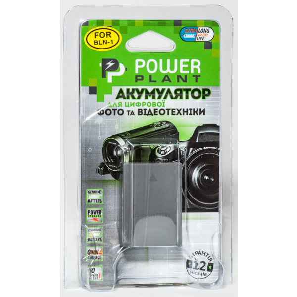 Фото - Аккумулятор для фотокамеры PowerPlant Olympus PS-BLN1 1050mAh (DV00DV1332)