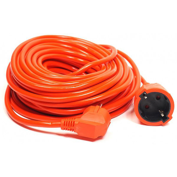 Фото - Удлинитель 220В PowerPlant PPCA16M20S1L 1 розетка 20m Orange