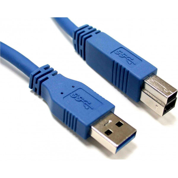 Фото - Кабель USB type A - USB type B PowerPlant USB 3.0 AM - BM 1.5m (CA911110)