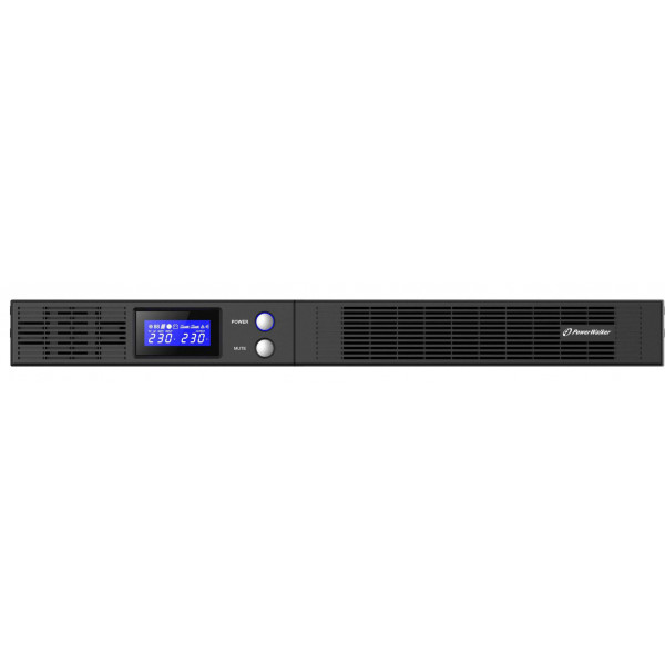 Фото - Источник бесперебойного питания PowerWalker VI 500 R1U (10121047)