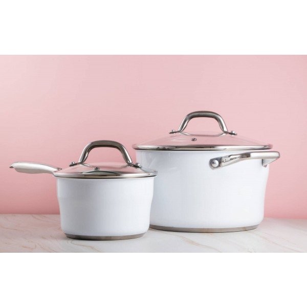 Фото - Кастрюля Pepper Jasmine 16х9.5 см, 1.6 л (PR-2400-16)