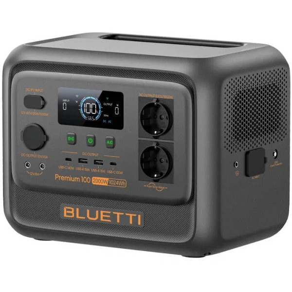 Фото - Зарядная станция универсальная Bluetti Premium 100 V2 Portable Power Station 2000W/1024Wh (PR100V2)