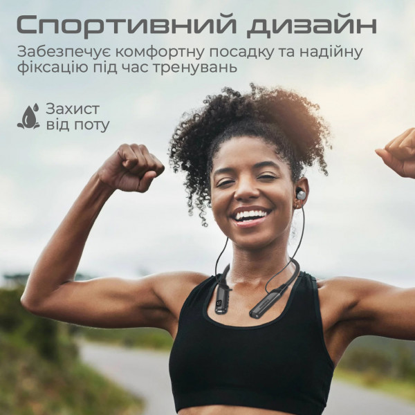 Фото - Наушники вкладыши беспроводные Promate Blend.Black