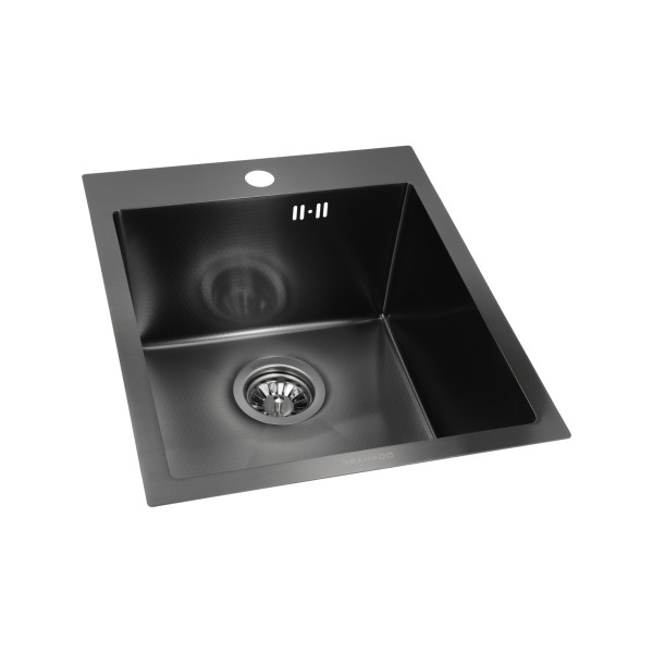 Фото - Мойка кухонная GRANADO Pravia S201 black honeycomb