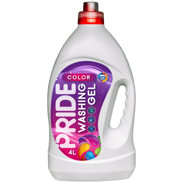 Фото - Гель для стирки PRIDE Color для цв. белья 4 л (4820268102140)