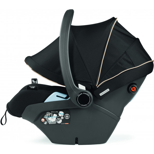 Фото - Коляска универсальная 3 в 1 Peg-Perego Book Grafic Gold Lounge (PACK-BOOK31LG00002)