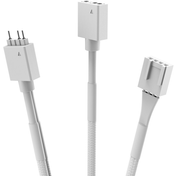 Фото - Корпусный вентилятор Fractal design Prisma AL-18 ARGB PWM White (FD-FAN-PRI-AL18-PWM-WT)