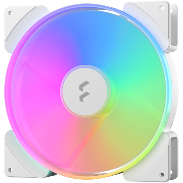 Фото - Корпусный вентилятор Fractal design Prisma AL-18 ARGB PWM White (FD-FAN-PRI-AL18-PWM-WT)