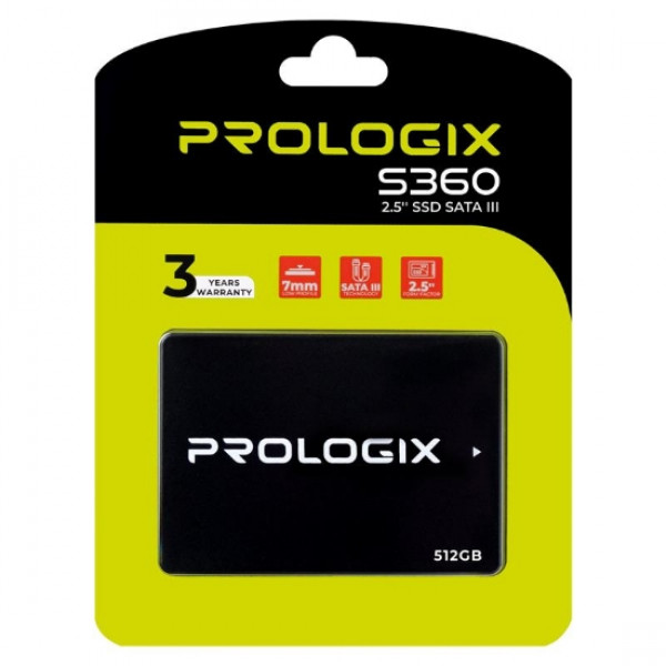 Фото - SSD-накопитель внутренний ProLogix 512GB S360 2.5" SATAIII TLC (PRO512GS360)