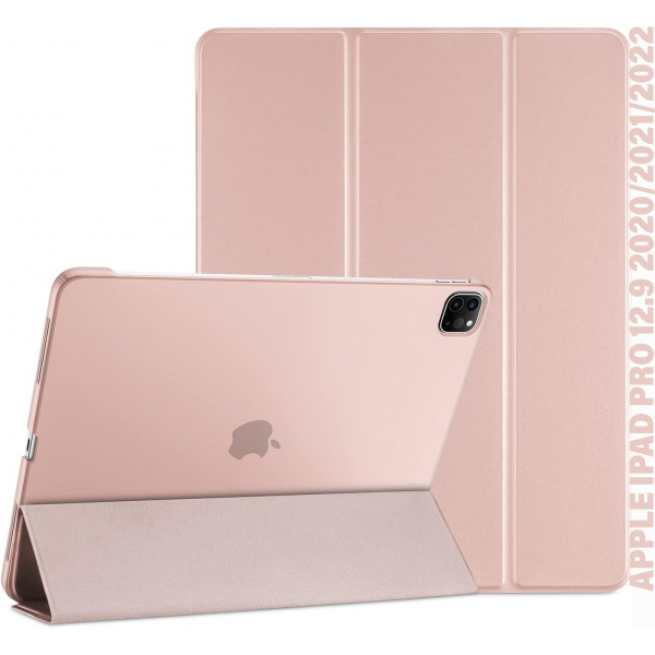 Фото - Чехол для планшета BeCover Tri Fold Hard for Apple iPad Pro 12.9 2020/2021/2022 Pink (711721)