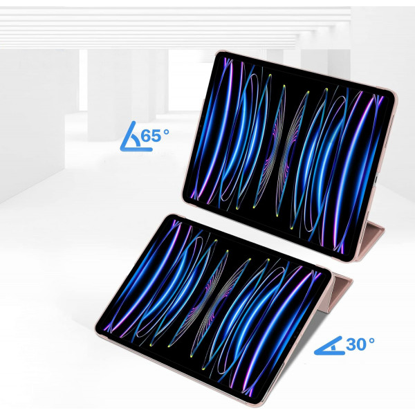 Фото - Чехол для планшета BeCover Tri Fold Hard for Apple iPad Pro 12.9 2020/2021/2022 Pink (711721)