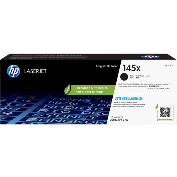 Фото - Картридж для лазерных принтеров/МФУ HP 145X High Yield Black Original LaserJet (LaserJet Pro 3103) (W1450X)