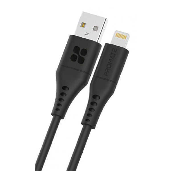 Фото - Кабель синхронизации данных Promate Powerlink-ai200 Black