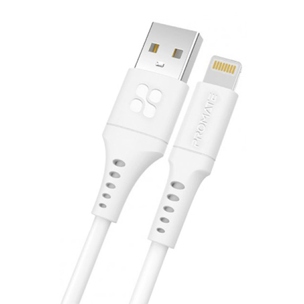 Фото - Кабель синхронизации данных Promate Powerlink-ai200 White
