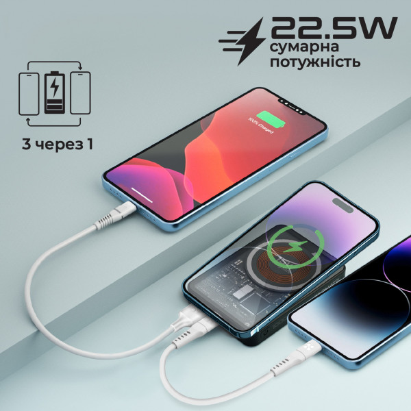 Фото - Батарея мобильная Promate Transpack-10 10000mAh Black