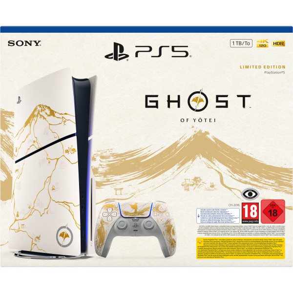 Фото - Уценка - Игровая приставка PlayStation 5 Slim [Ghost of Yōtei Limited Edition]