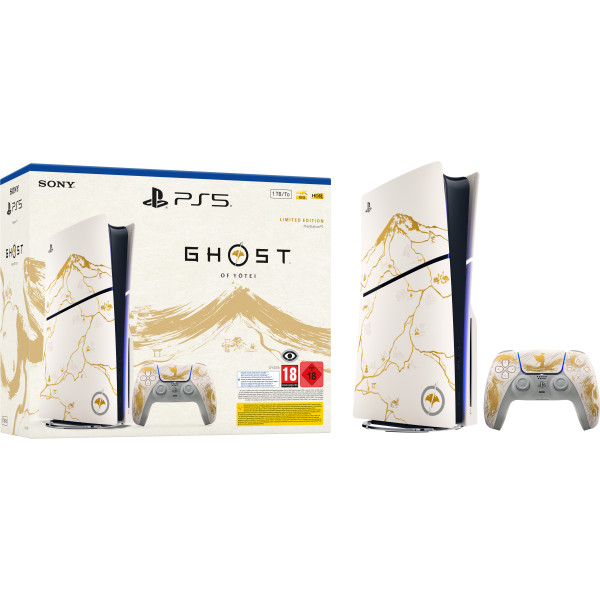Фото - Уценка - Игровая приставка PlayStation 5 Slim [Ghost of Yōtei Limited Edition]