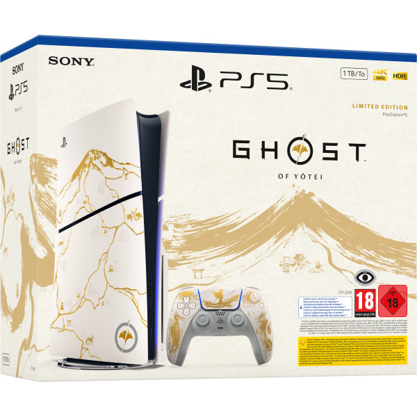 Фото - Уценка - Игровая приставка PlayStation 5 Slim [Ghost of Yōtei Limited Edition]