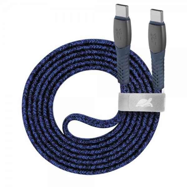 Фото - Кабель синхронизации данных RIVACASE USB 2.0 Type-C/Type-C (PS6105 BL12)