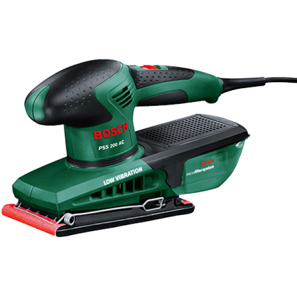 Фото - Виброшлифовочная машина Bosch PSS 200 AC (0.603.340.100)