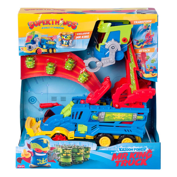 Фото - Коллекционные фигурки набор SuperThings ТРАК МИСТЕРА КИНГА (PSTSP114IN10)