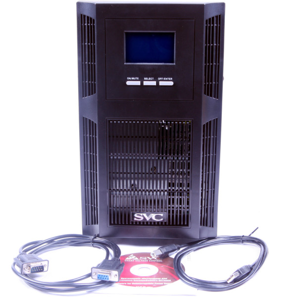 Фото - Источник бесперебойного питания SVC PT-2KSB-LCD