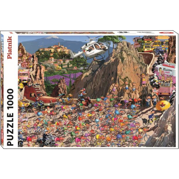 Фото - Пазлы (8+) Piatnik Велогонки 1000 эл. (PT-548246)