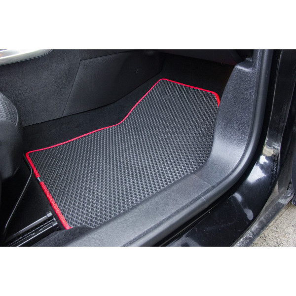 Фото - Коврики из экокожи в салон авто передние EVAtech ECO для 308 Peugeot 2014-2021 2 поколение Combi EU PT12172AV2AV2BBB