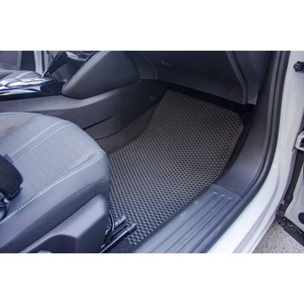 Фото - EVA коврики в салон авто передние EVAtech для 2008 Peugeot 2019 2 поколение SUV EU PT12767AV2AV2RGB