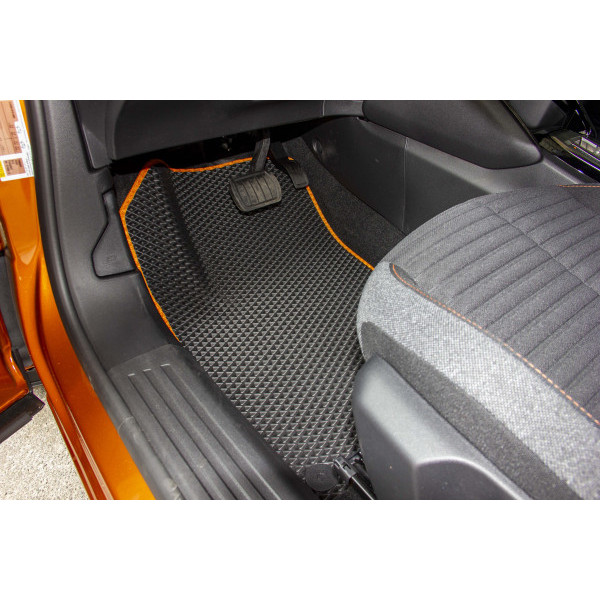 Фото - EVA коврики в салон авто передние EVAtech для 2008 Peugeot 2019 2 поколение SUV EU PT12767AE2AV2SBB