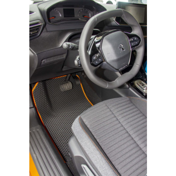 Фото - EVA коврики в салон авто передние EVAtech для 2008 Peugeot 2019 2 поколение SUV EU PT12767AE2AV2SBB