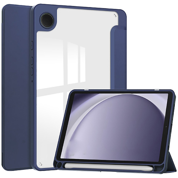 Фото - Чехол для планшета BeCover Soft Edge с креплением для стилуса for Samsung Galaxy Tab A9 SM-X115 8.7"" Deep Blue (710356)